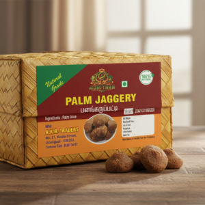 palm jaggery ( கருப்பட்டி )